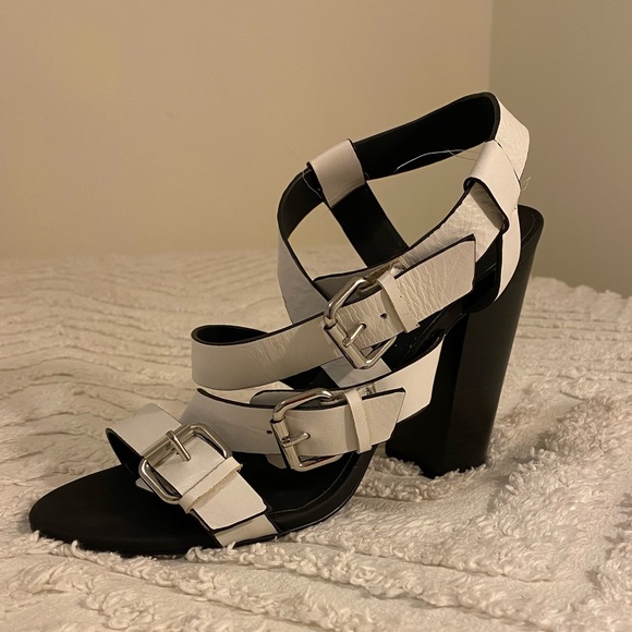 topshop white heels